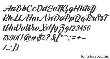  Melani Script font